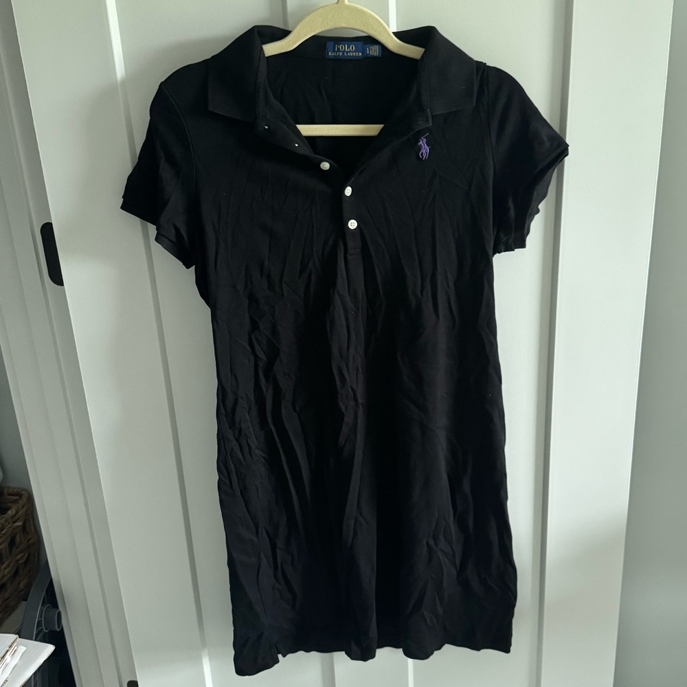 Ralph Lauren Black Polo Dress